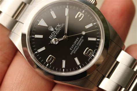 rolex explorer 39mm mk1 vs mk2|bob's Rolex explorer 214270.